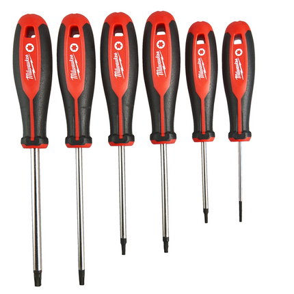 Milwaukee Tri-lobe schroevendraaierset Torx 6 stuks - 4932471809