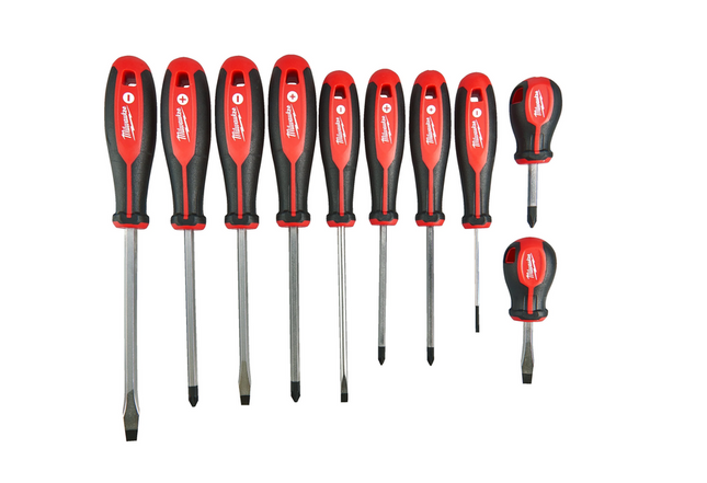 Milwaukee Tri-lobe schroevendraaierset 3 10 stuks - 4932471808