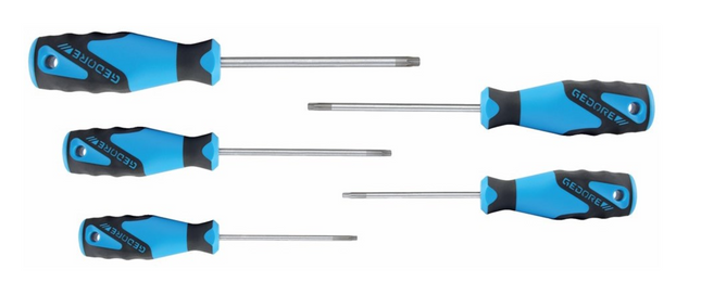 Gedore 3-C schroevendraaierset 5-dlg TORX T10-T30