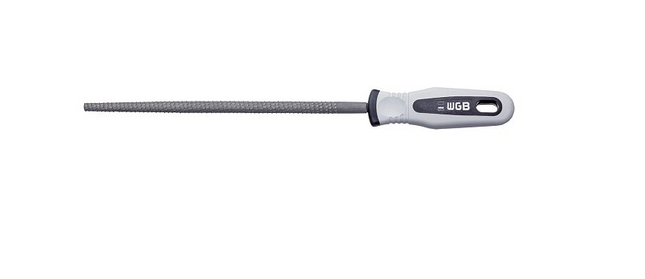 WGB Rasp rond 250mm met 2-komp heft halfgrof/halfzoet