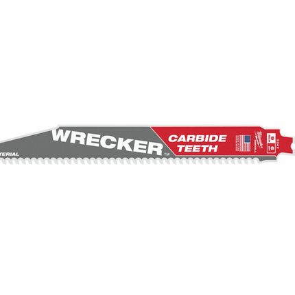 Milwaukee WRECKER reciprozaagblad 230mm Carbide - 48475242