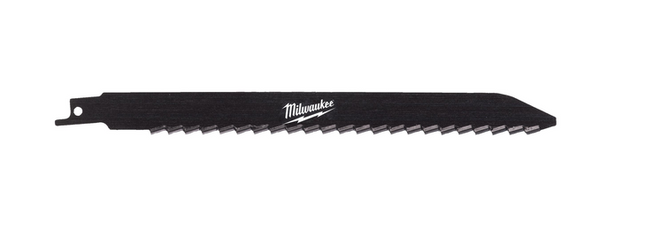 Milwaukee reciprozaagbladen Sawzall Carbide voor gasbeton/kalkzandsteen 450mmx3Tpi - 4932498322