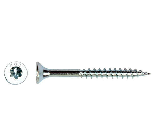 Pgb-fasteners spaanplaatschroef VK-T 4,0x70 deeldraad Zn T20 -200st. -uitverkoop