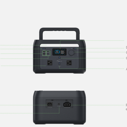 Hyundai THOR1000-EU portable powerstation 1000W - LiFePO4