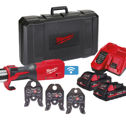 Milwaukee Koolborstelloos Persgereedschap M18 ONEBLHPT-302C V-set