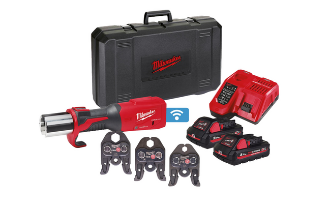 Milwaukee Koolborstelloos Persgereedschap M18 ONEBLHPT-302C V-set