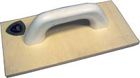 SCHWAN 280x140mm Schuurbord hout Met kunststof greep