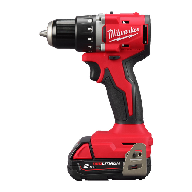 Milwaukee M18 BLDDRC-202C koorbostelloze boormachine - 4933492833