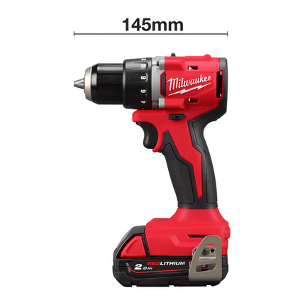 Milwaukee M18 BLDDRC-202C koorbostelloze boormachine - 4933492833