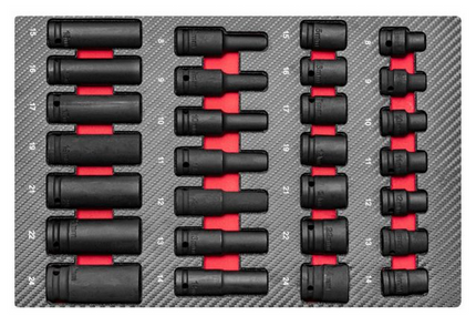 Airpress Gereedschapswagen gevuld 16 laden 360 delig - 79619