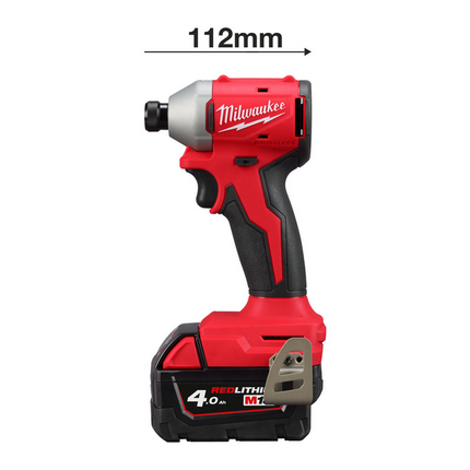 Milwaukee M18 BLIDRC-402C slagschroevendraaier koolborstelloos 1/4˝ Hex - 4933492840