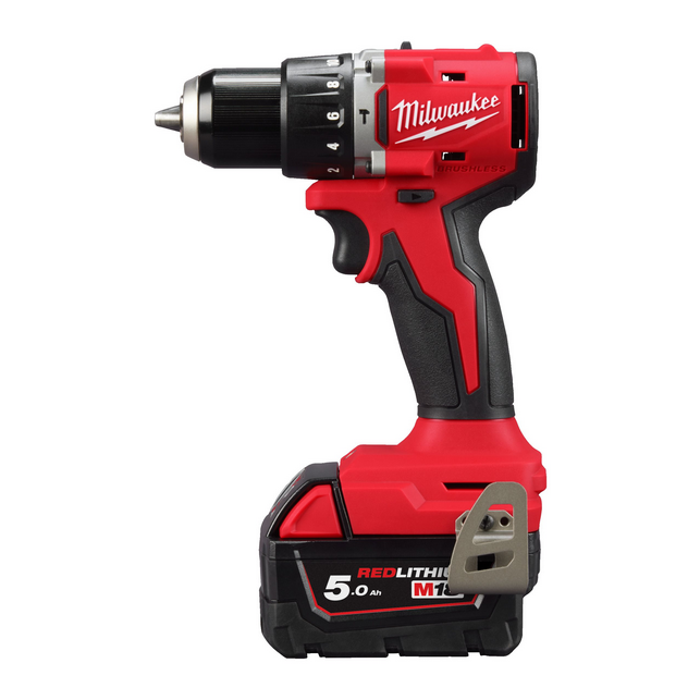 Milwaukee M18 BLPDRC-502C slagboormachine - 4933492826