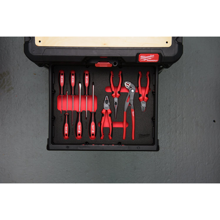 Milwaukee schroevendraaiers en tangen Foam inlay (10-delig)