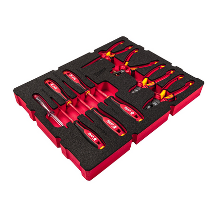 Milwaukee elektricien Foam inlay (9-delig) - 4932493637