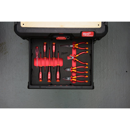 Milwaukee elektricien Foam inlay (9-delig) - 4932493637