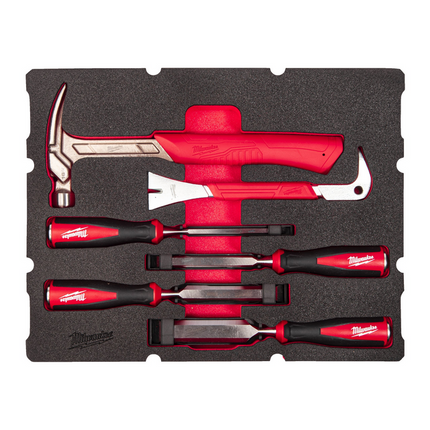 Milwaukee timmerman Foam inlay (6-delig) - 4932493641
