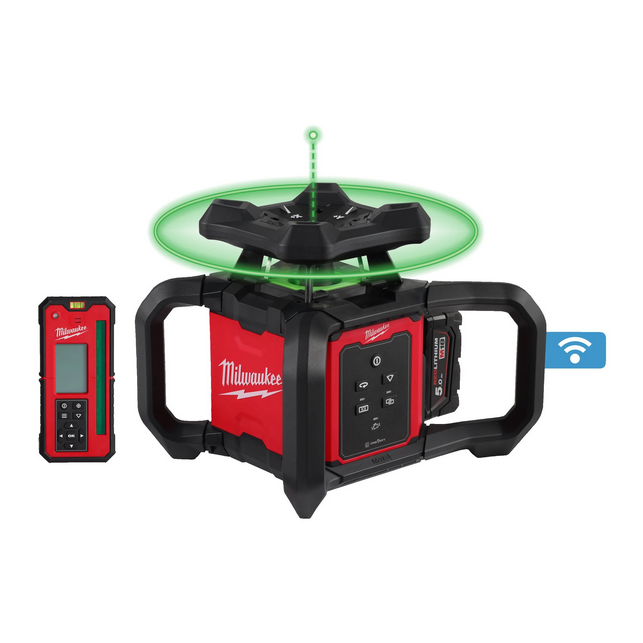 Milwaukee M18 RLOHVG300-501C roterende laser met ONE-KEY - 4933493194