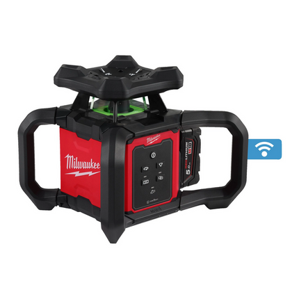 Milwaukee M18 RLOHVG300-501C roterende laser met ONE-KEY - 4933493194