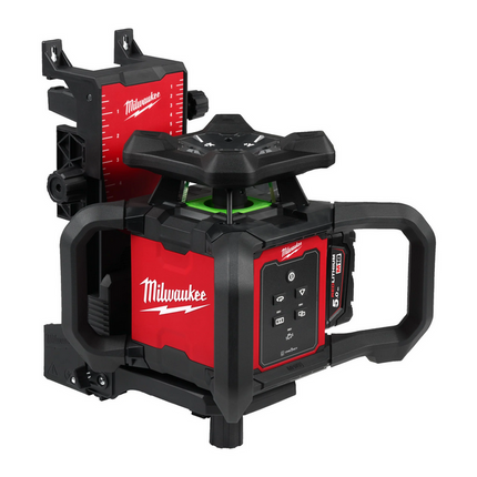 Milwaukee M18 RLOHVG300-501C roterende laser met ONE-KEY - 4933493194