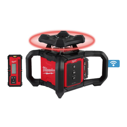 Milwaukee M18 RLOH600-201C roterende laser met ONE-KEY - 4933493191