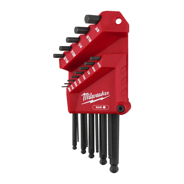 Milwaukee Hex sleutelset L-vormig 13 delig - 4932493615