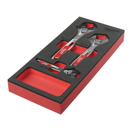 Milwaukee verstelbare moersleutelset Foam Inlay - 4932492397