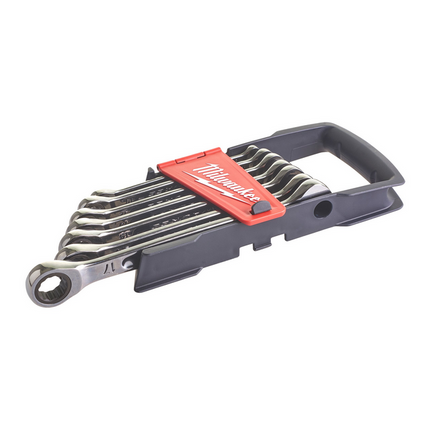Milwaukee Ringratel-steeksleutelset Maxbite 7delig- 4932464993