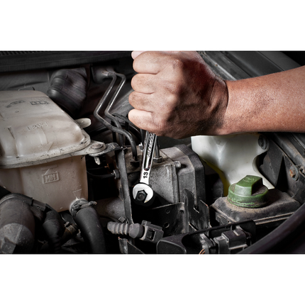 Milwaukee Ringratel-steeksleutelset Maxbite 7delig- 4932464993