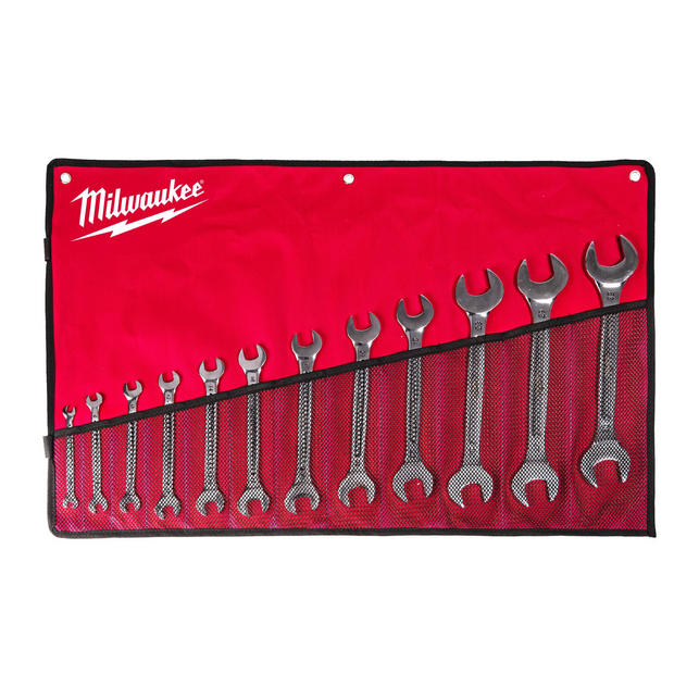 Milwaukee Dubbele steeksleutelset 12-delig - 4932492714