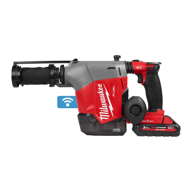 Milwaukee M18 FHAFOH16-302X 16mm boorhamer met geïntegreerde stofafzuiging - 4933493533