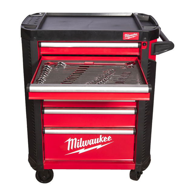 Milwaukee TOOLGUARD Gevulde gereedschapswagen met 7 lades - 4932498185