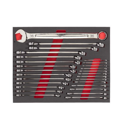 Milwaukee TOOLGUARD Gevulde gereedschapswagen met 7 lades - 4932498185