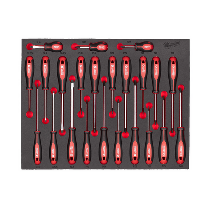 Milwaukee TOOLGUARD Gevulde gereedschapswagen met 7 lades - 4932498185