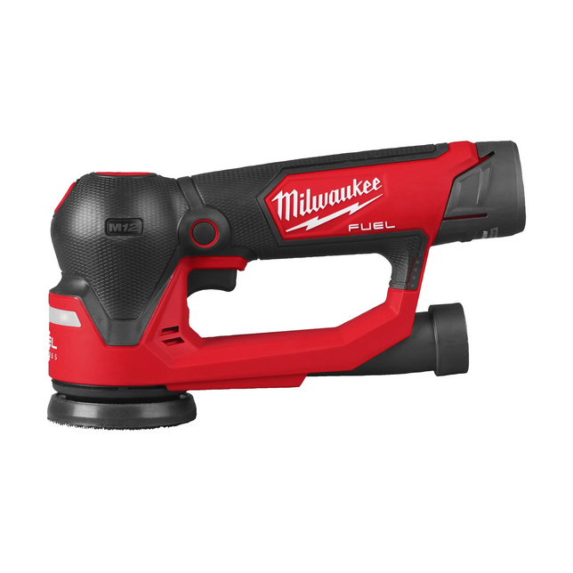 Milwaukee M12 FSDR75-202B Fuel 75mm Roterend Excentrische schuurmachine - 4933498233