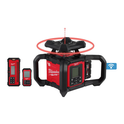 Milwaukee M18 RLOHV1200-501C roterende laser met ONE-KEY - 4933493204
