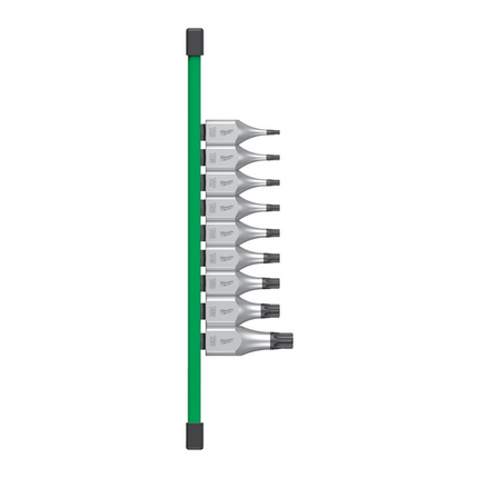 Milwaukee torx bit doppenset 1/2˝ aandrijving 9-delig - 4932480822