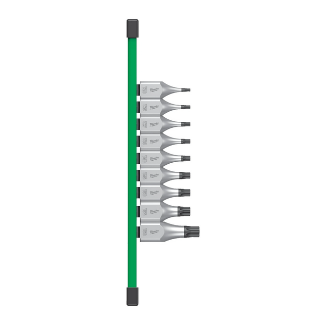 Milwaukee torx bit doppenset 1/2˝ aandrijving 9-delig - 4932480822