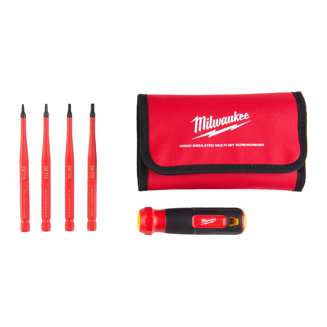 Milwaukee Geïsoleerde multi-bit schroevendraaier - 4932493658