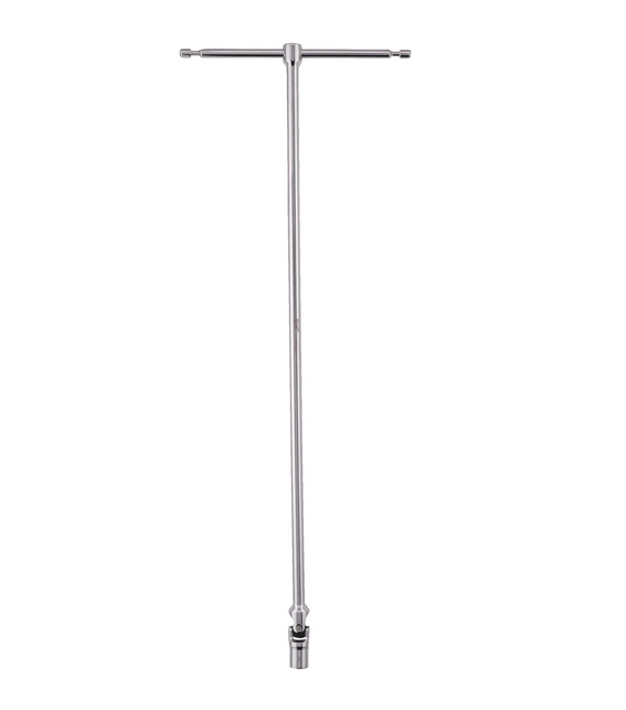 Milwaukee T-dopsleutel 8mm met cardangewricht - 4932492677