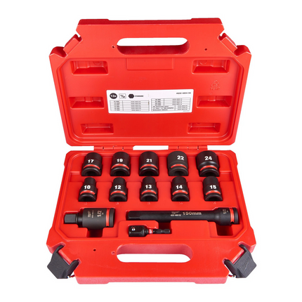 Milwaukee 1/2 dopsleutelset 13-delig - 4932480456