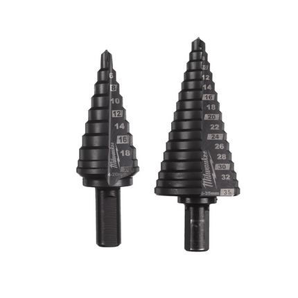 Milwaukee Cobalt Stappenborenset 2-delig - 48899398