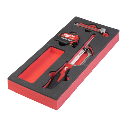 Milwaukee snij-en meetset Foam inlay 3-delig - 4932493252