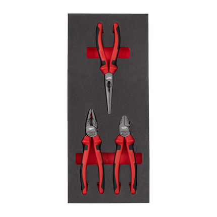Milwaukee tangenset 3-delig in foam inlay - 4932493256