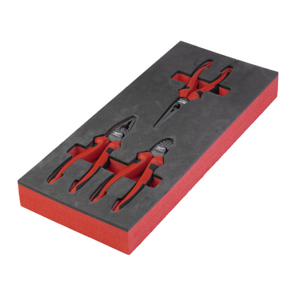 Milwaukee tangenset 3-delig in foam inlay - 4932493256