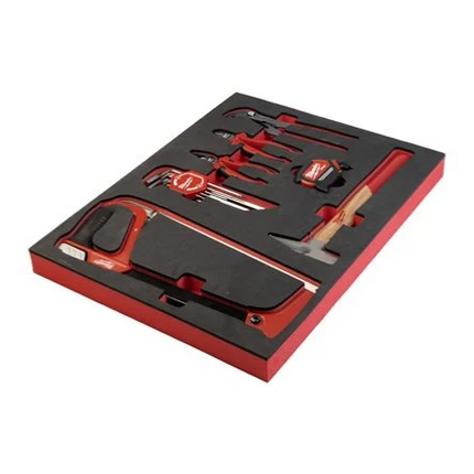 Milwaukee diverse handtools in foam inlay 15-delig - 4932493257