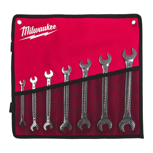 Milwaukee Dubbele steeksleutelset 7-delig - 4932492713