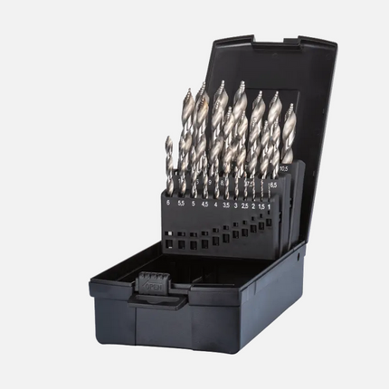 Phantom HSS Set Spiraalboren DIN 338 Step-point - 19.139.1300