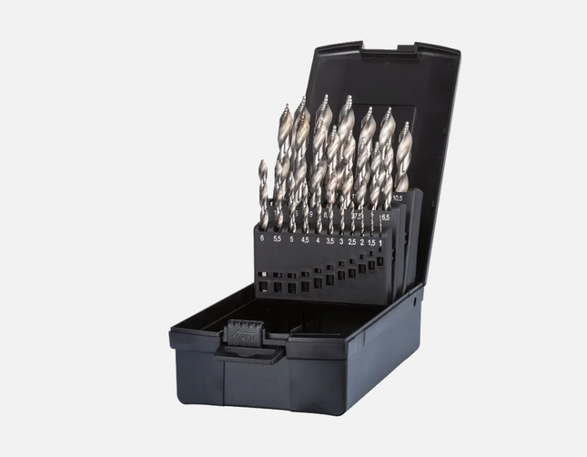Phantom HSS Set Spiraalboren DIN 338 Step-point - 19.139.1300