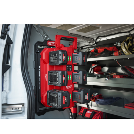 Milwaukee M18 MPC6 Snellader voor 6 accu's Packout- 4932498551