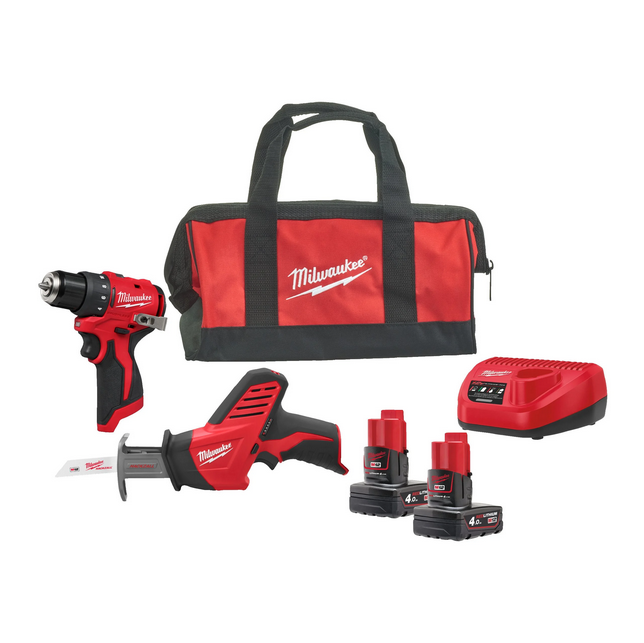 Milwaukee M12 BLPP2A-402B PowerPack - 4933499692